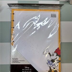 Disney Minnie Mouse Happy Planner with Black and Yellow Accents